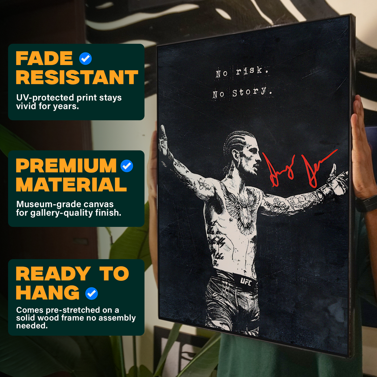 Sean O'Malley "Be First To Start Poster"