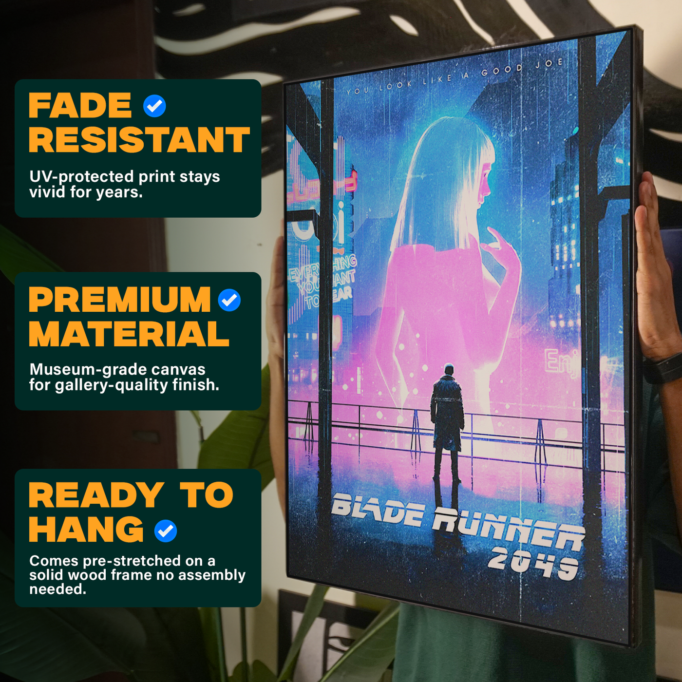 Blade Runner Silhouette Poster