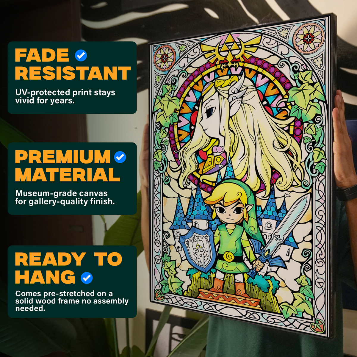 Legend of Zelda Ornate Poster