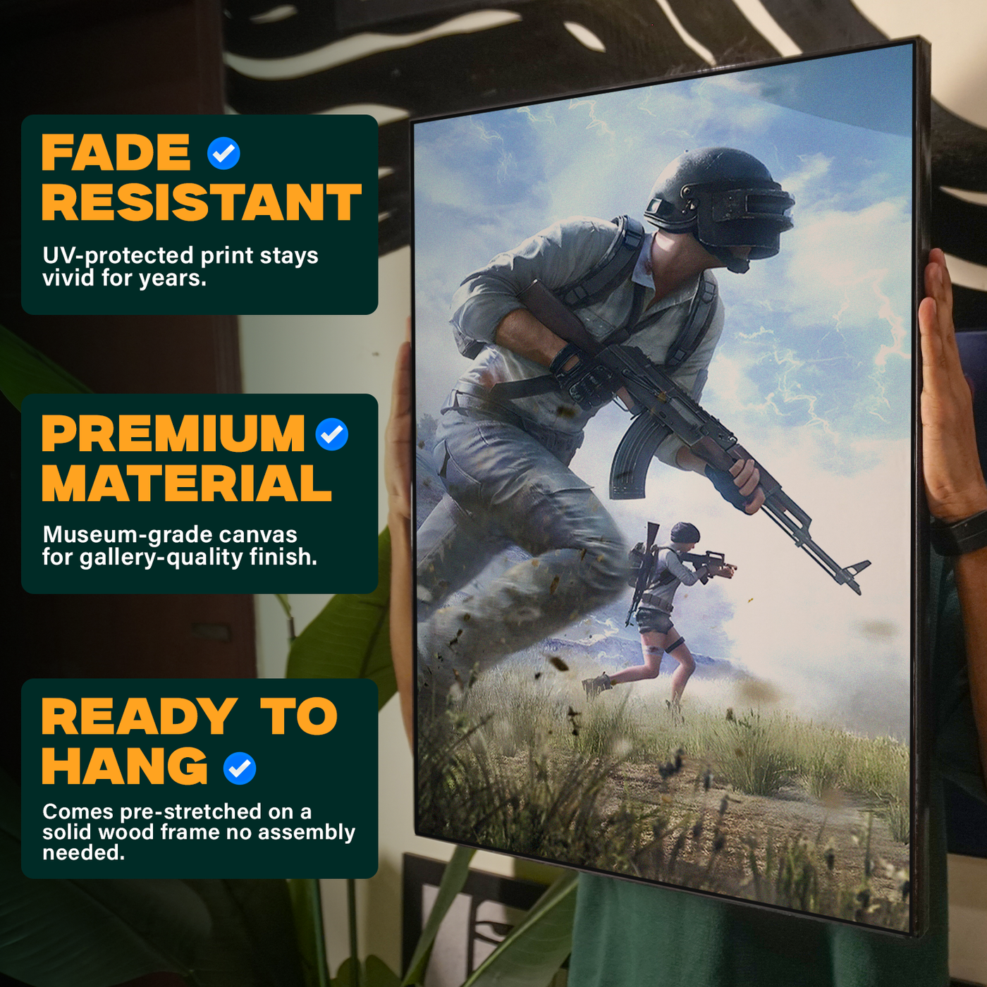 Battlefield Soldier Poster