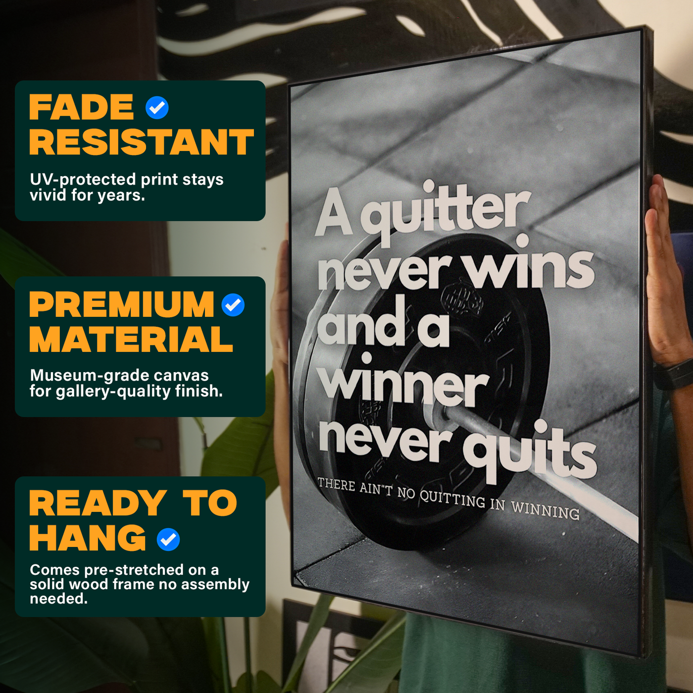 A Quitter Never Wins Poster