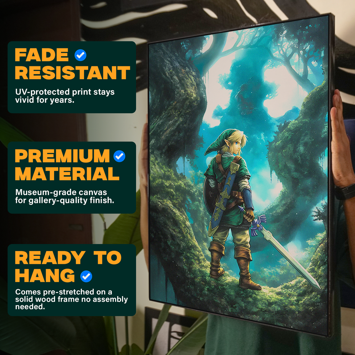 Legend of Zelda Forest Poster