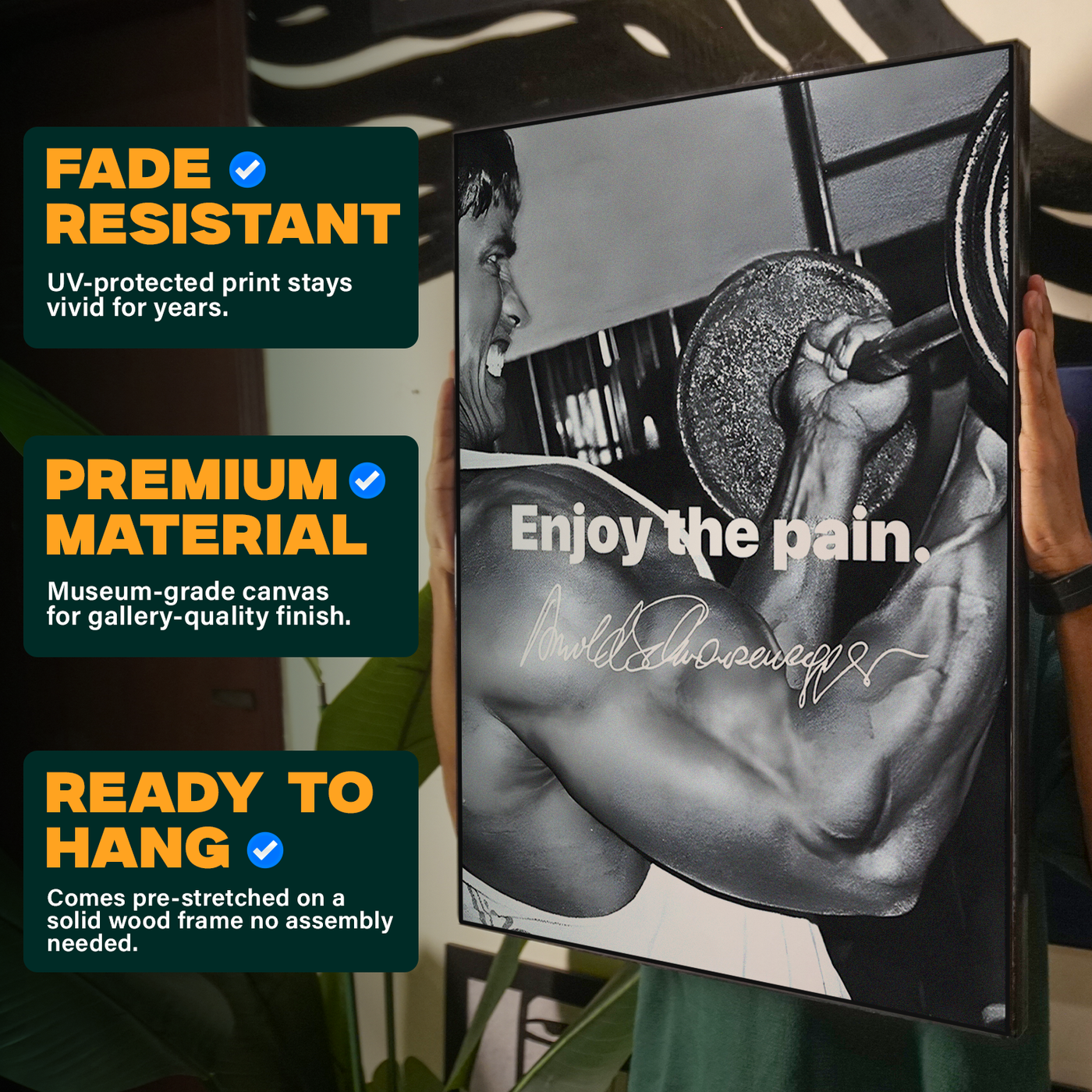 Enjoy the Pain Poster