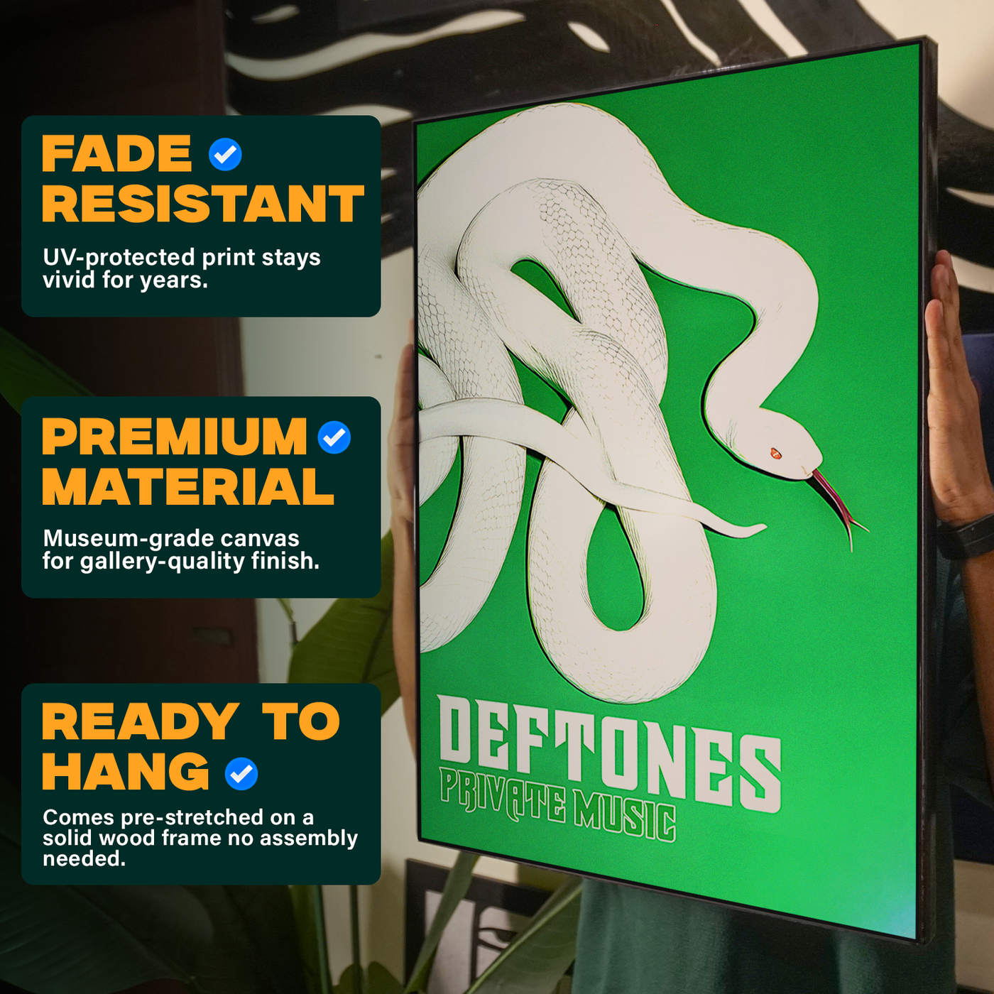 Deftones Snake Poster