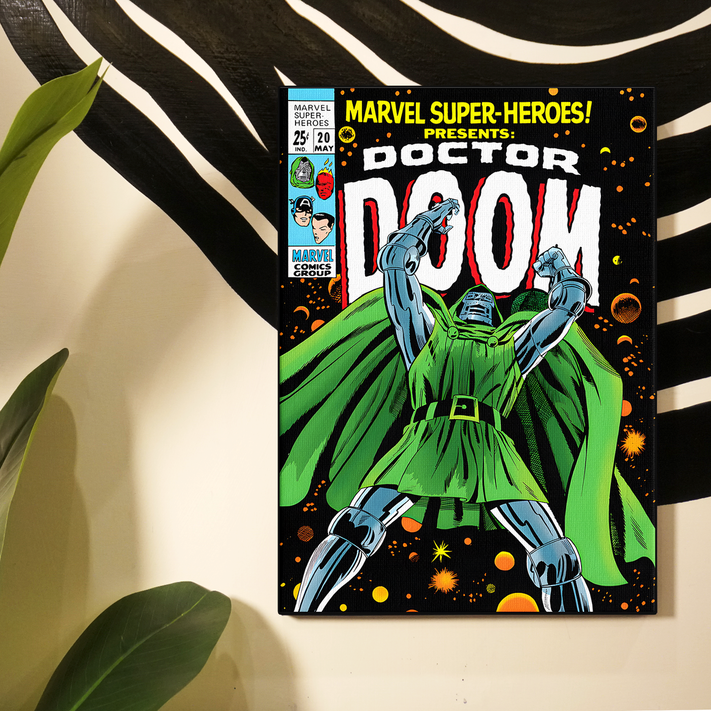Doctor Doom Comic Poster