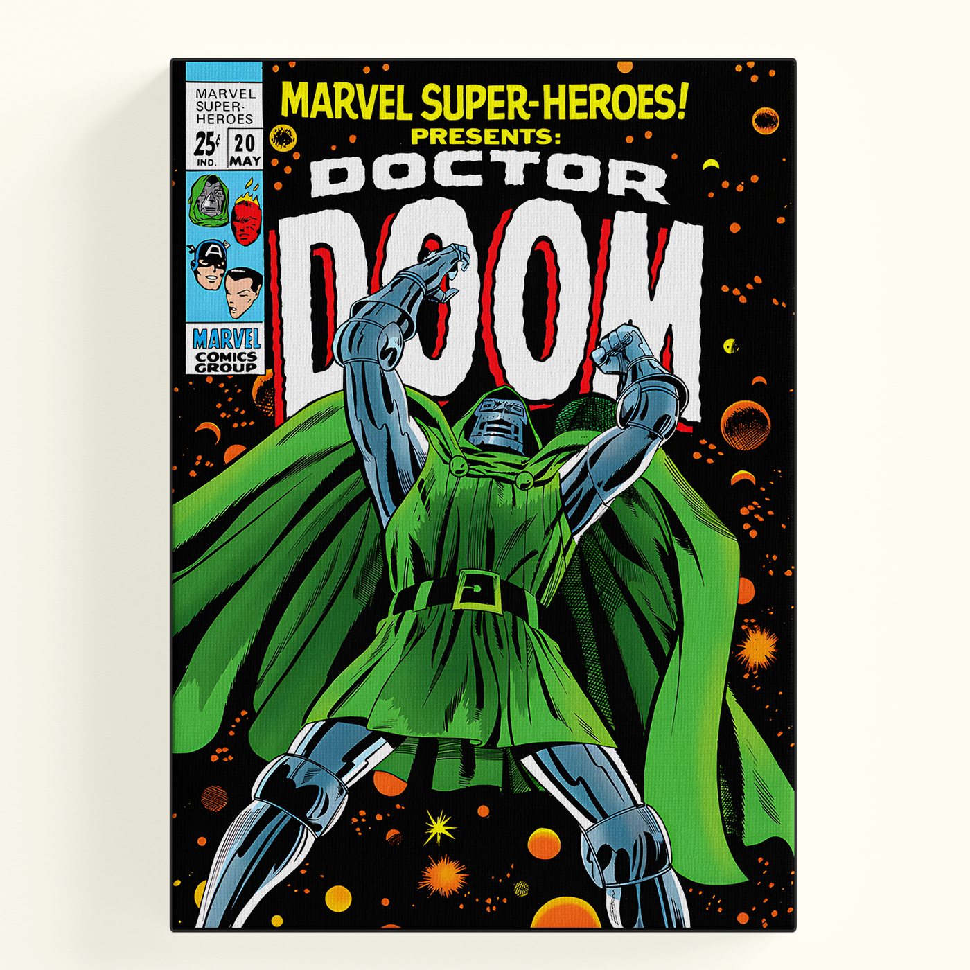 Doctor Doom Comic Poster