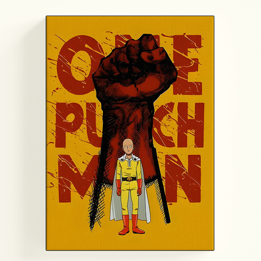 One Punch Man Hammer Poster