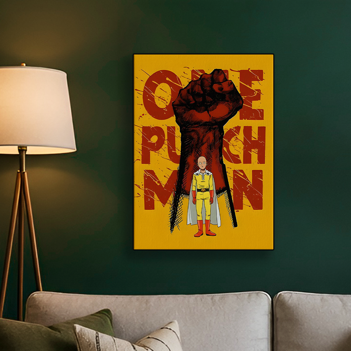 One Punch Man Hammer Poster