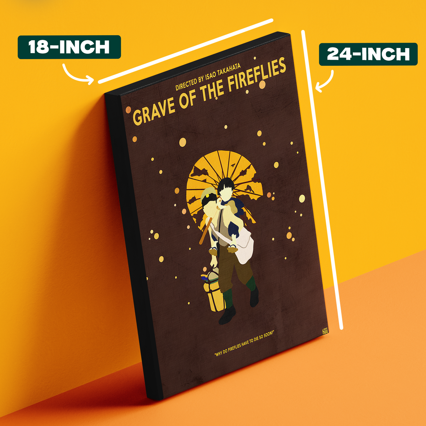Grave of the Fireflies Movie Poster