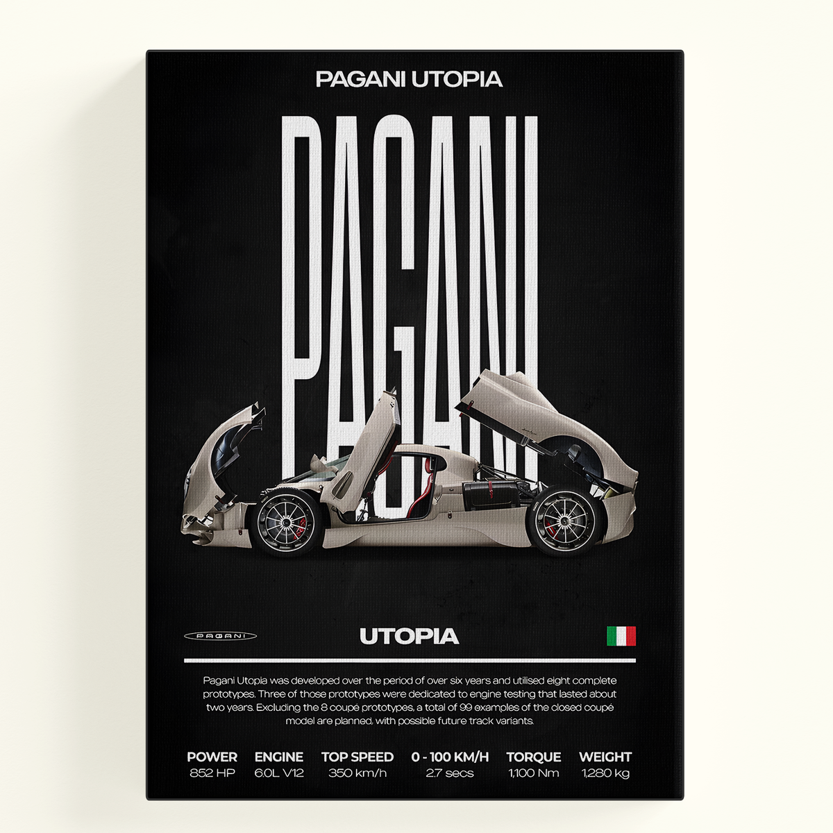 Pagani Utopia Poster