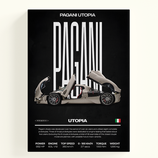 Pagani Utopia Poster