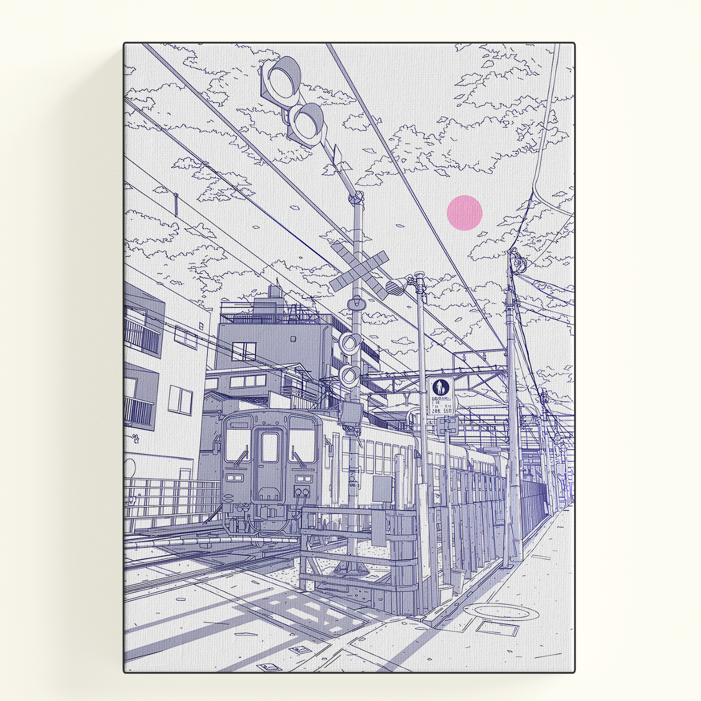 Train Tracks Sketch