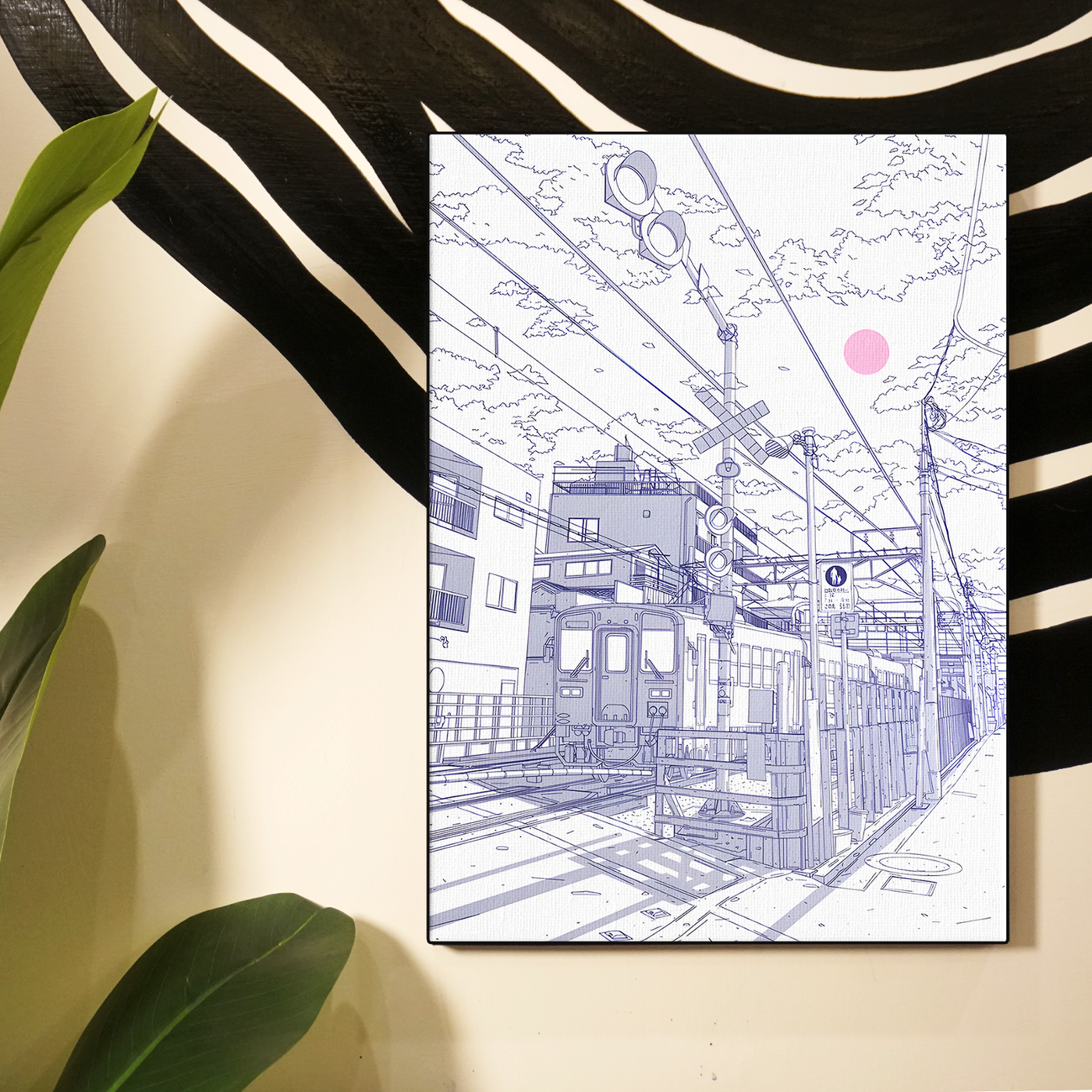 Train Tracks Sketch