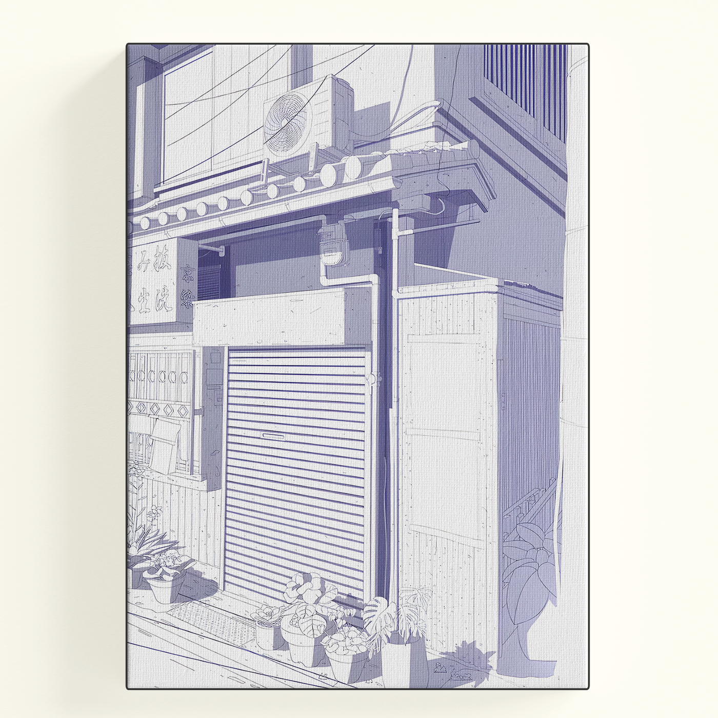 City Street Sketch