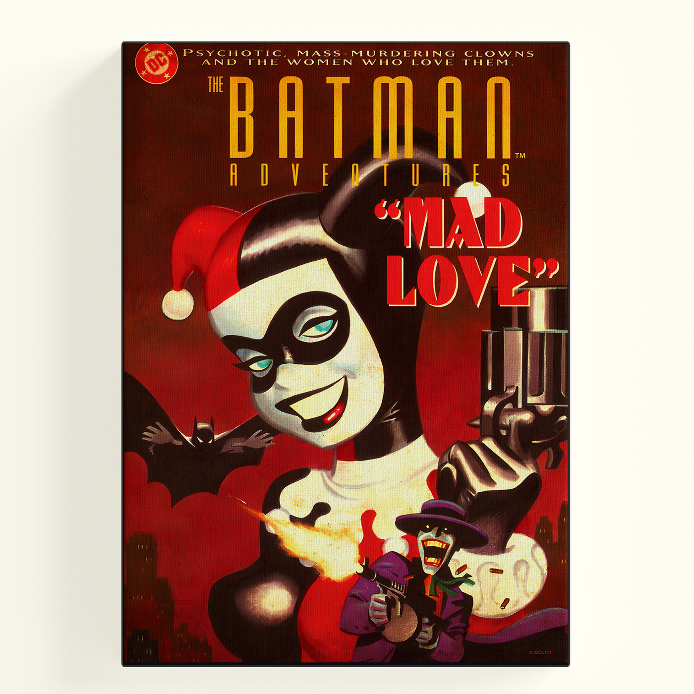 Harley Quinn "Mad Love" Poster