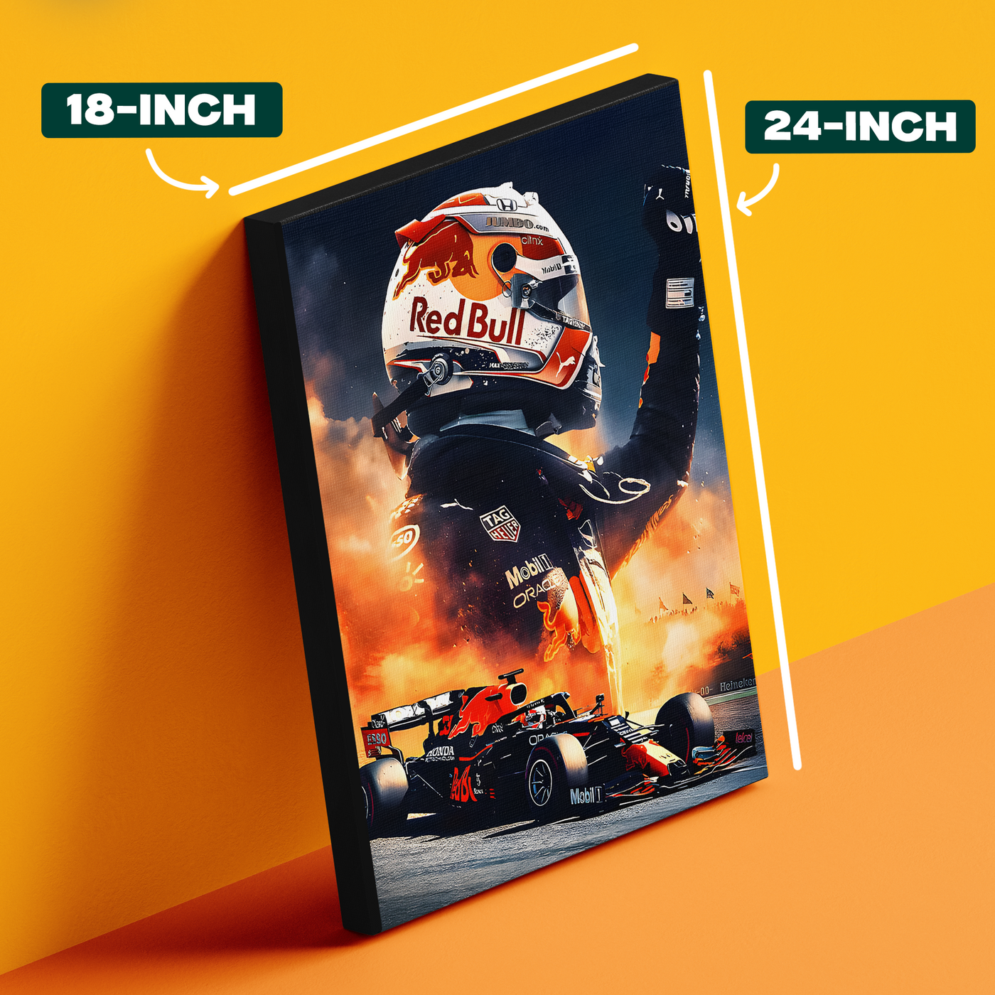 McLaren Red Bull F1 Poster