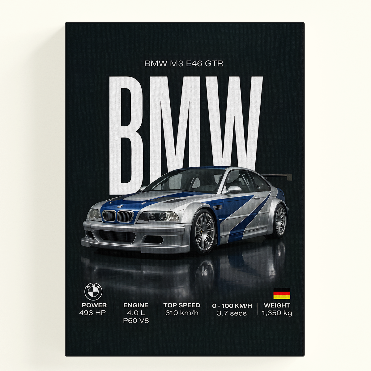 BMW M3 E46 Poster