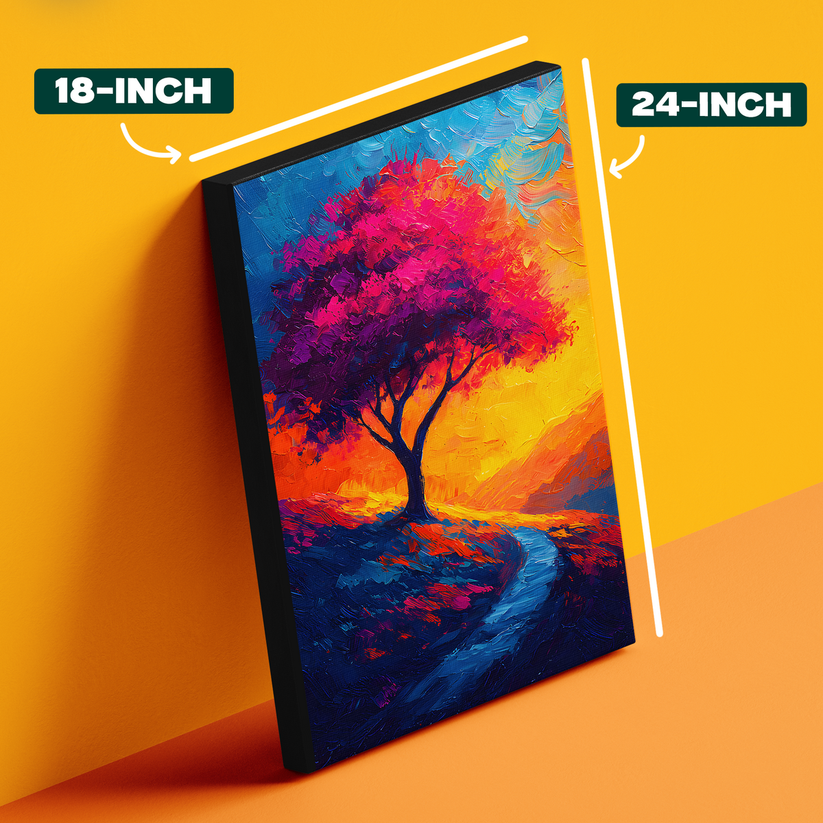 Colorful Tree Poster