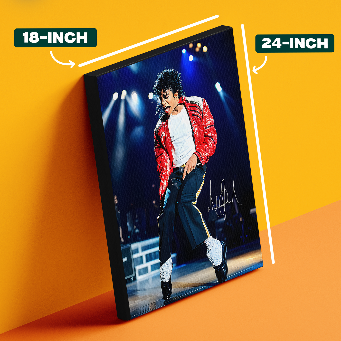 Michael Jackson Red Jacket Poster