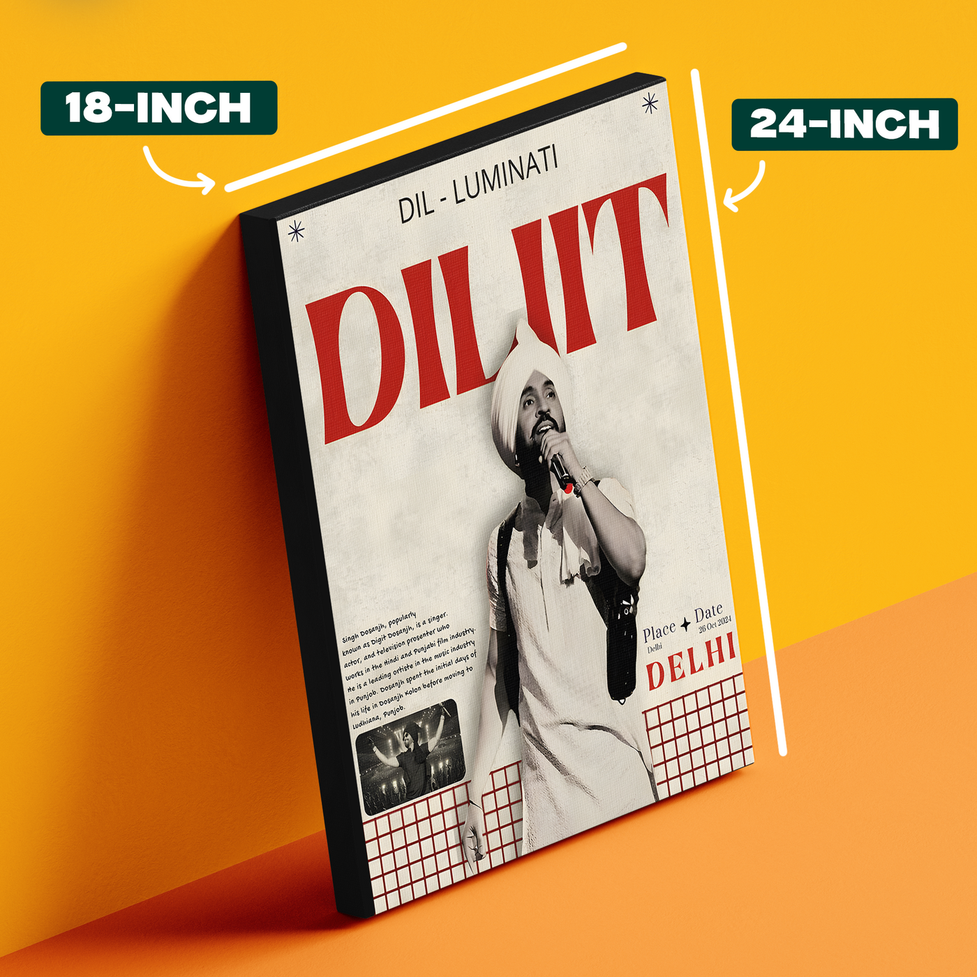 Dil-Luminati Diljit Poster