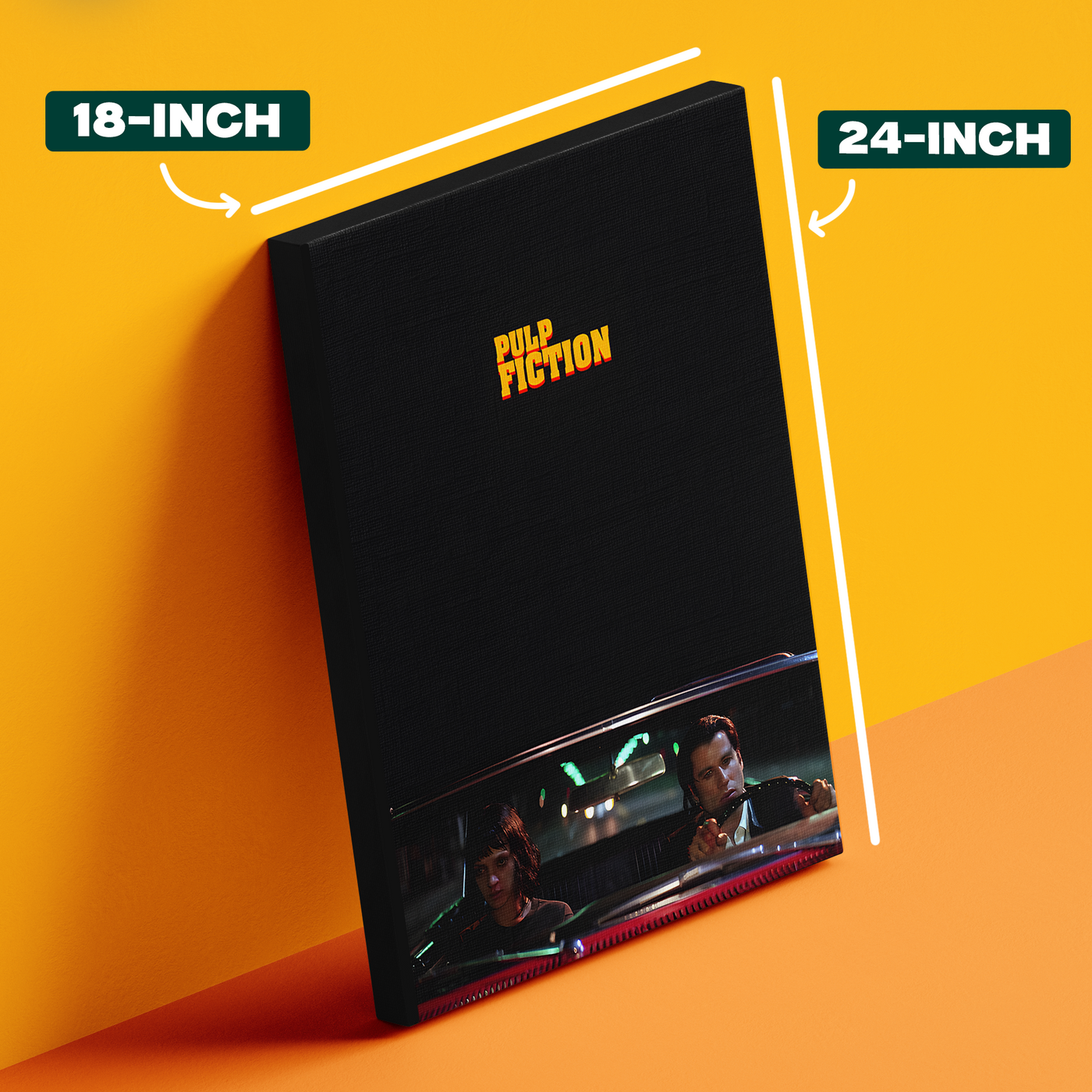 Pulp Fiction Text Poster