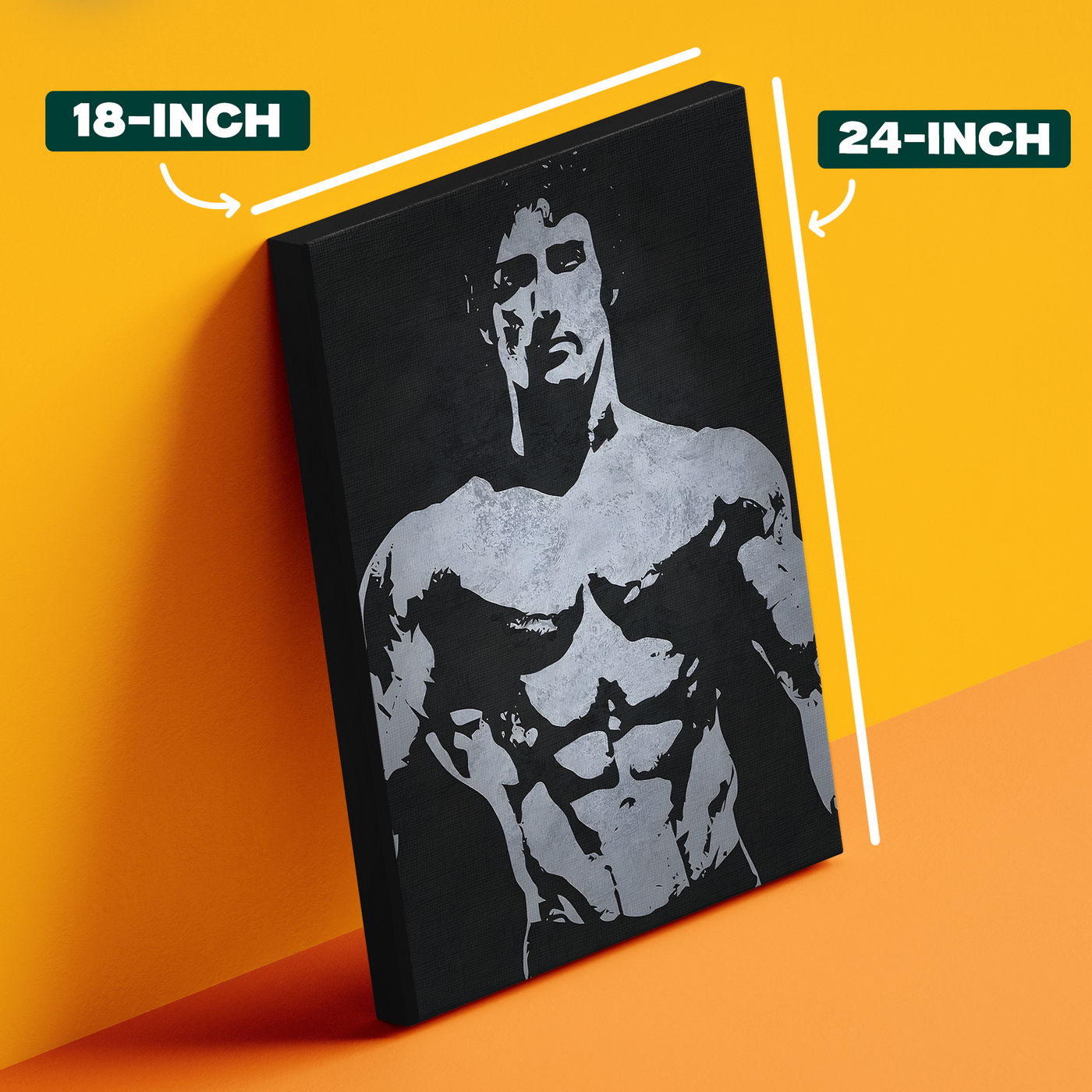 Rocky Black and White Poster