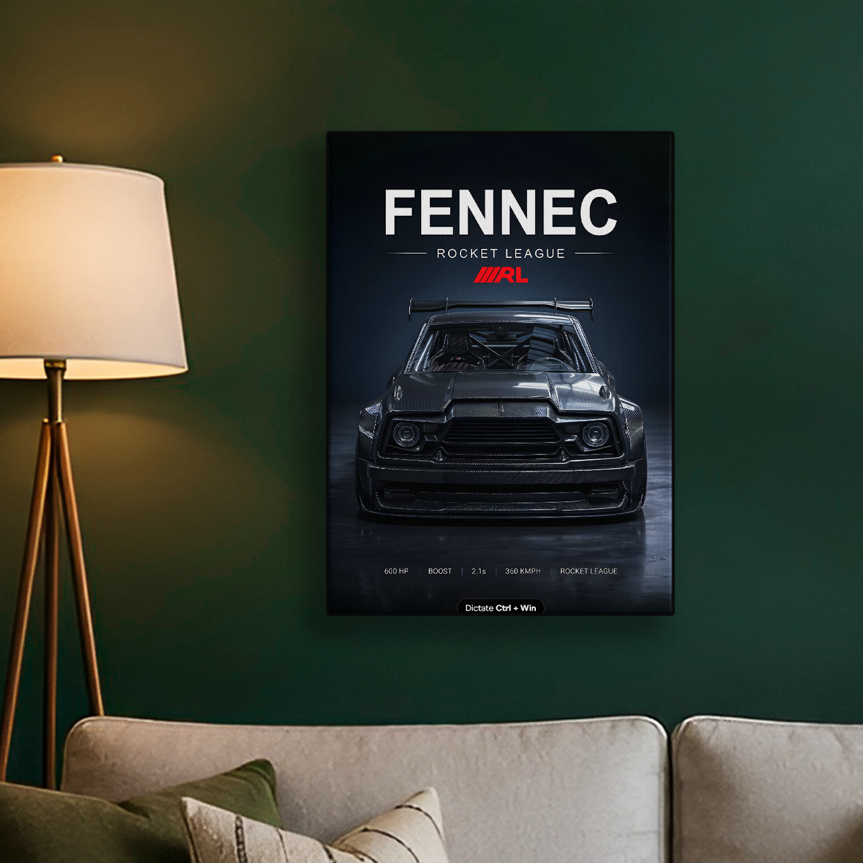 Fennec Nissan Skyline Poster