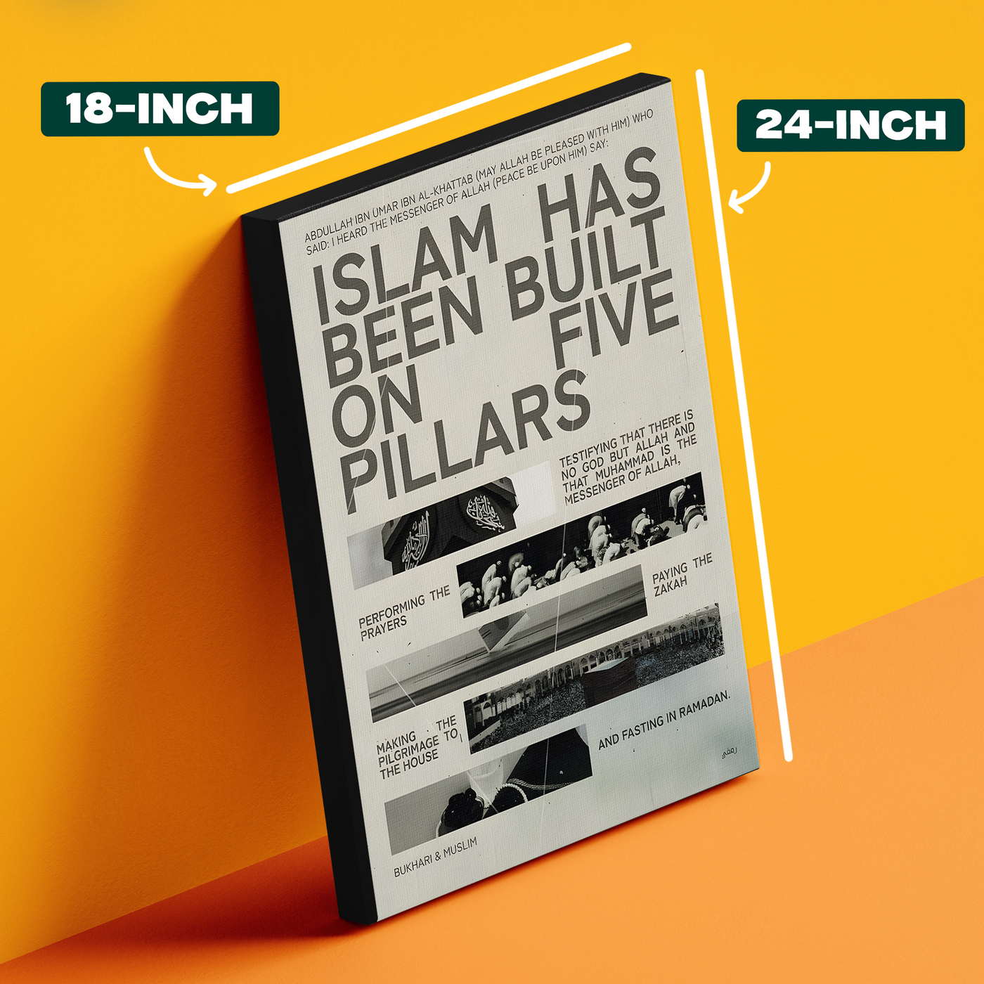 Five Pillars of Islam Poster