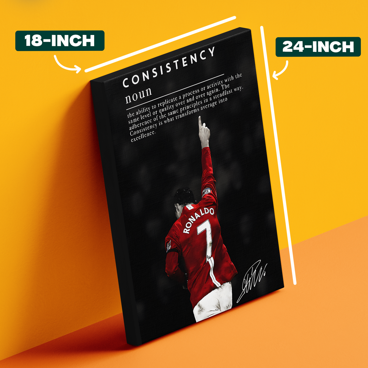 Consistency Definition Ronaldo Poster
