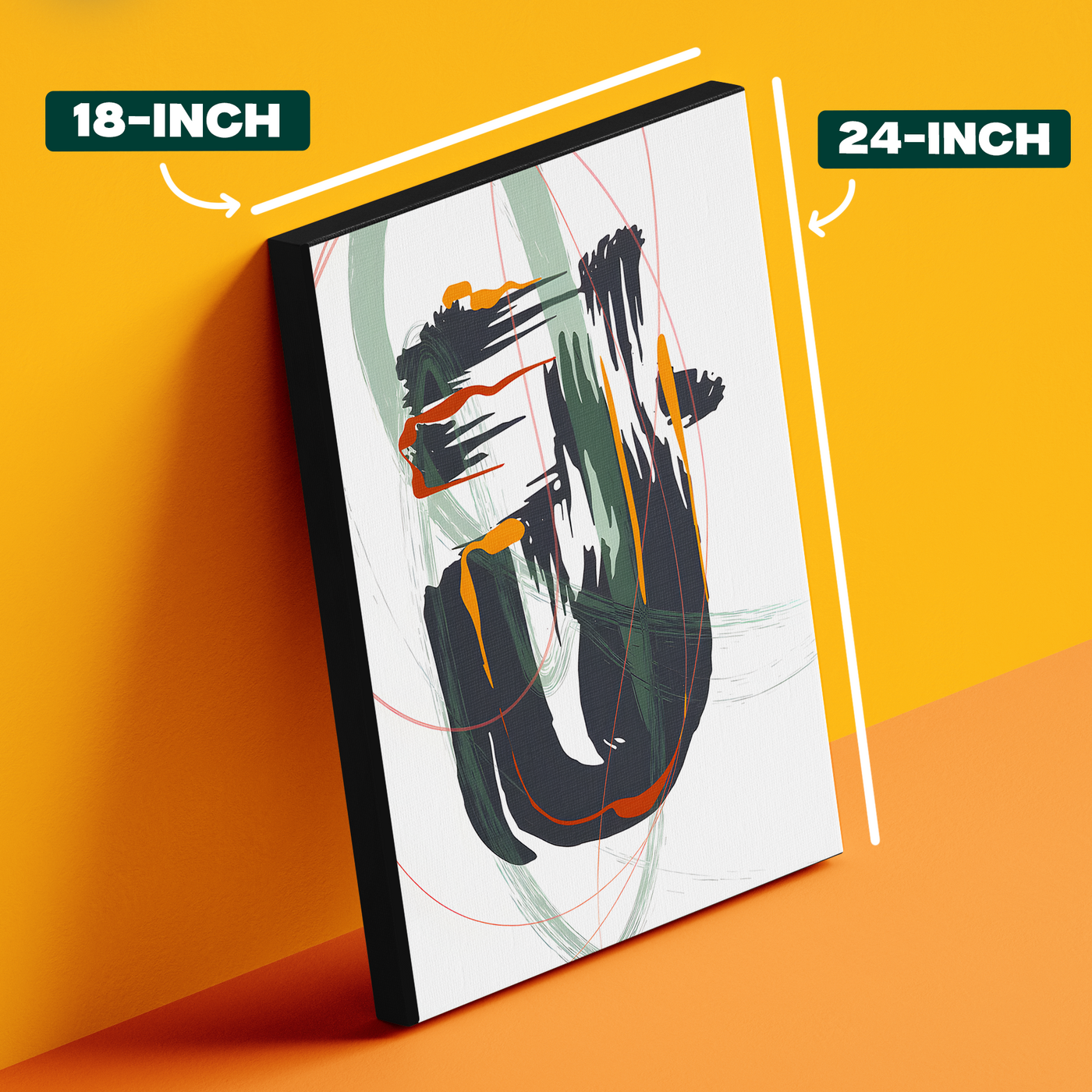 Abstract Face Illustration Poster