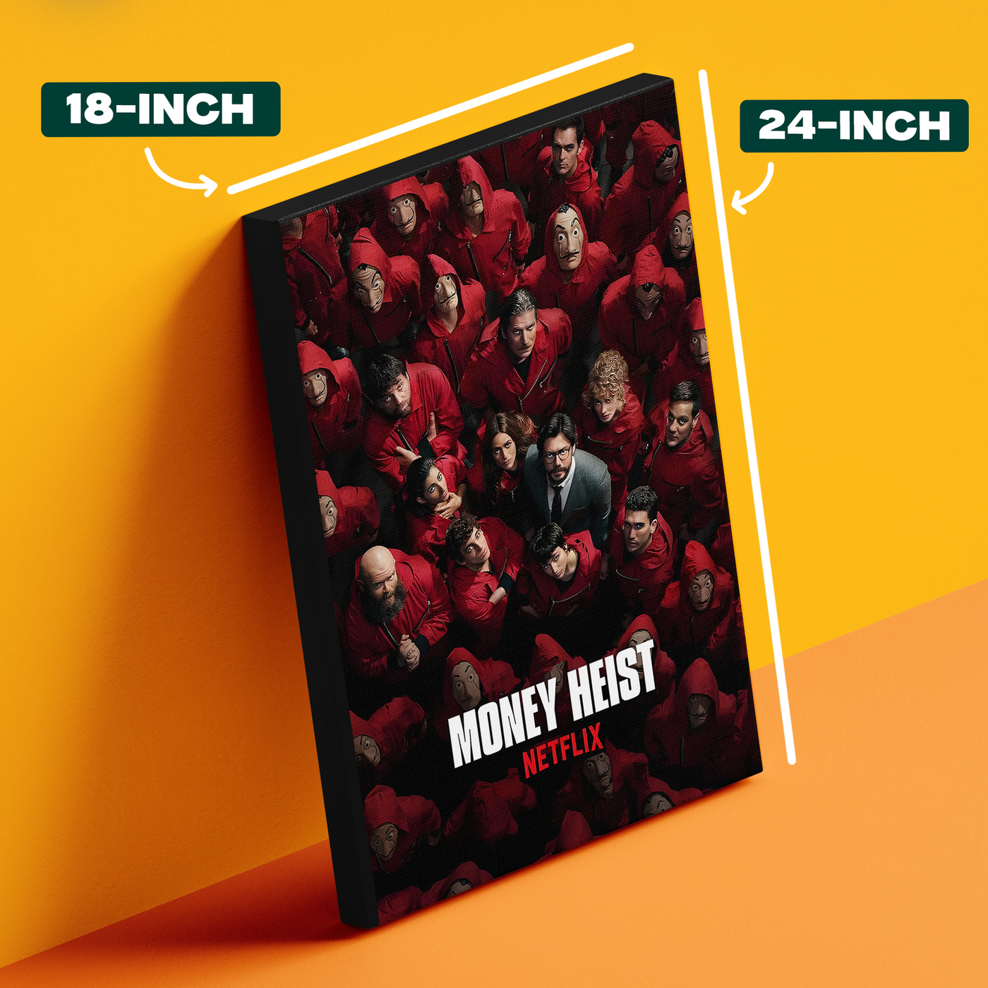 Money Heist Group Poster