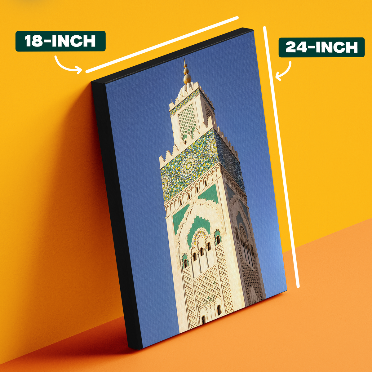 Ornate Mosque Minaret Poster