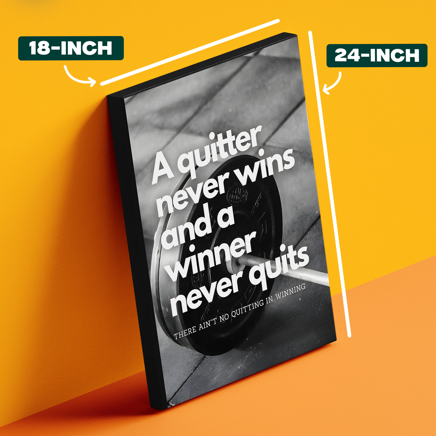 A Quitter Never Wins Poster