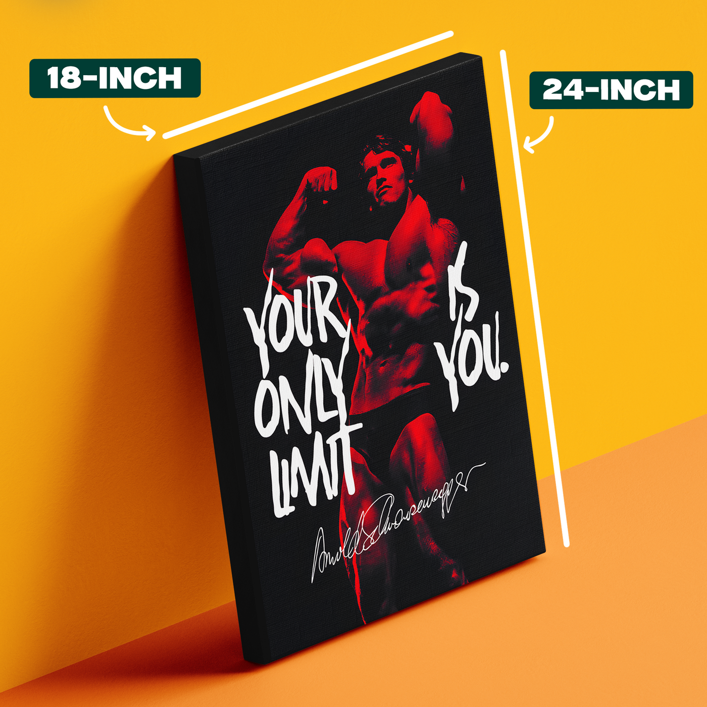 Your Only Limit Is You Red Poster