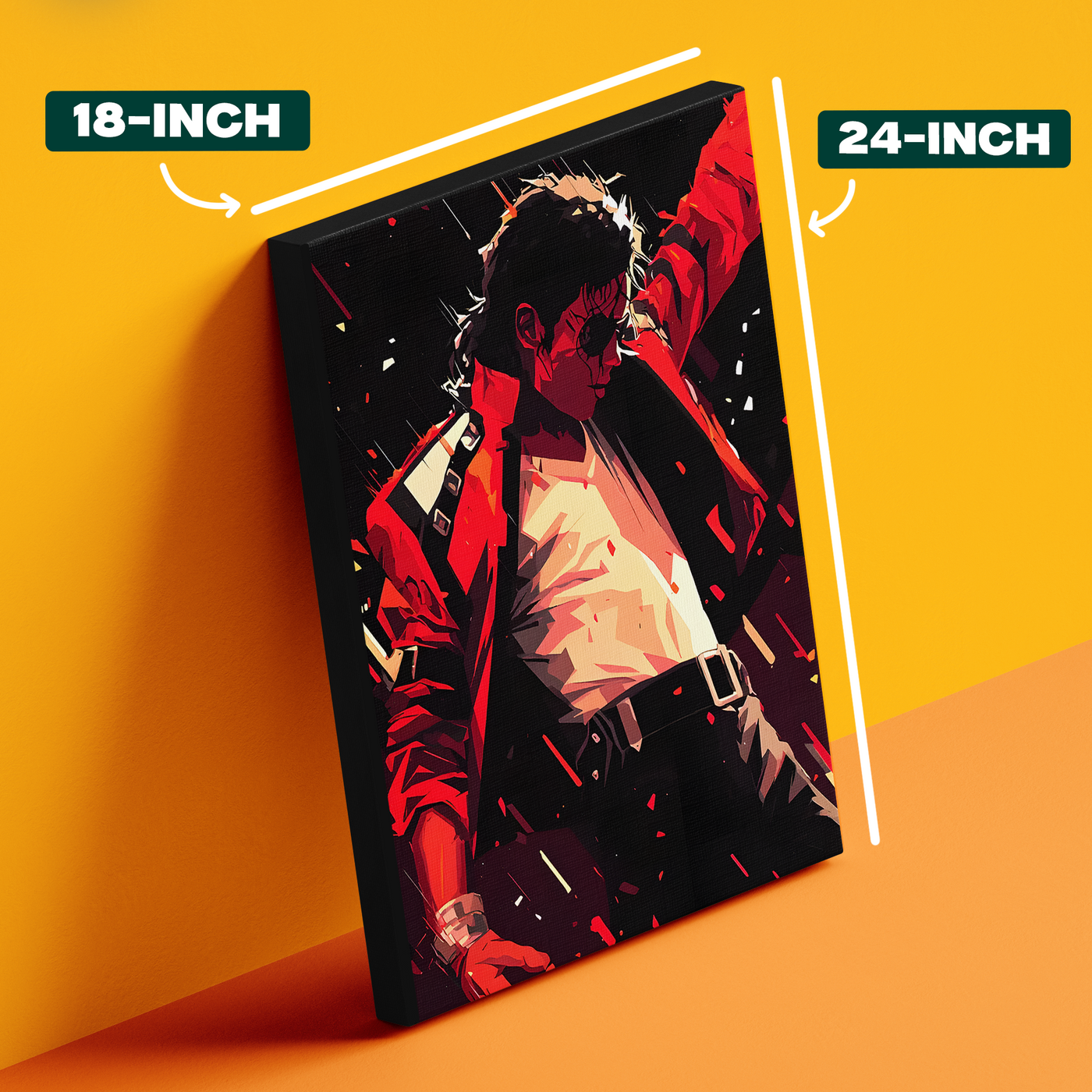 Michael Jackson Red Jacket Poster