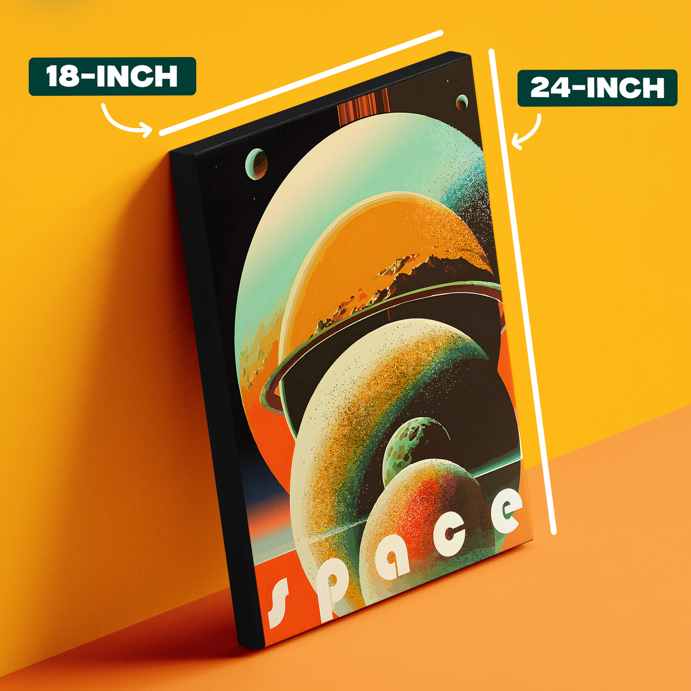 Space Text Poster