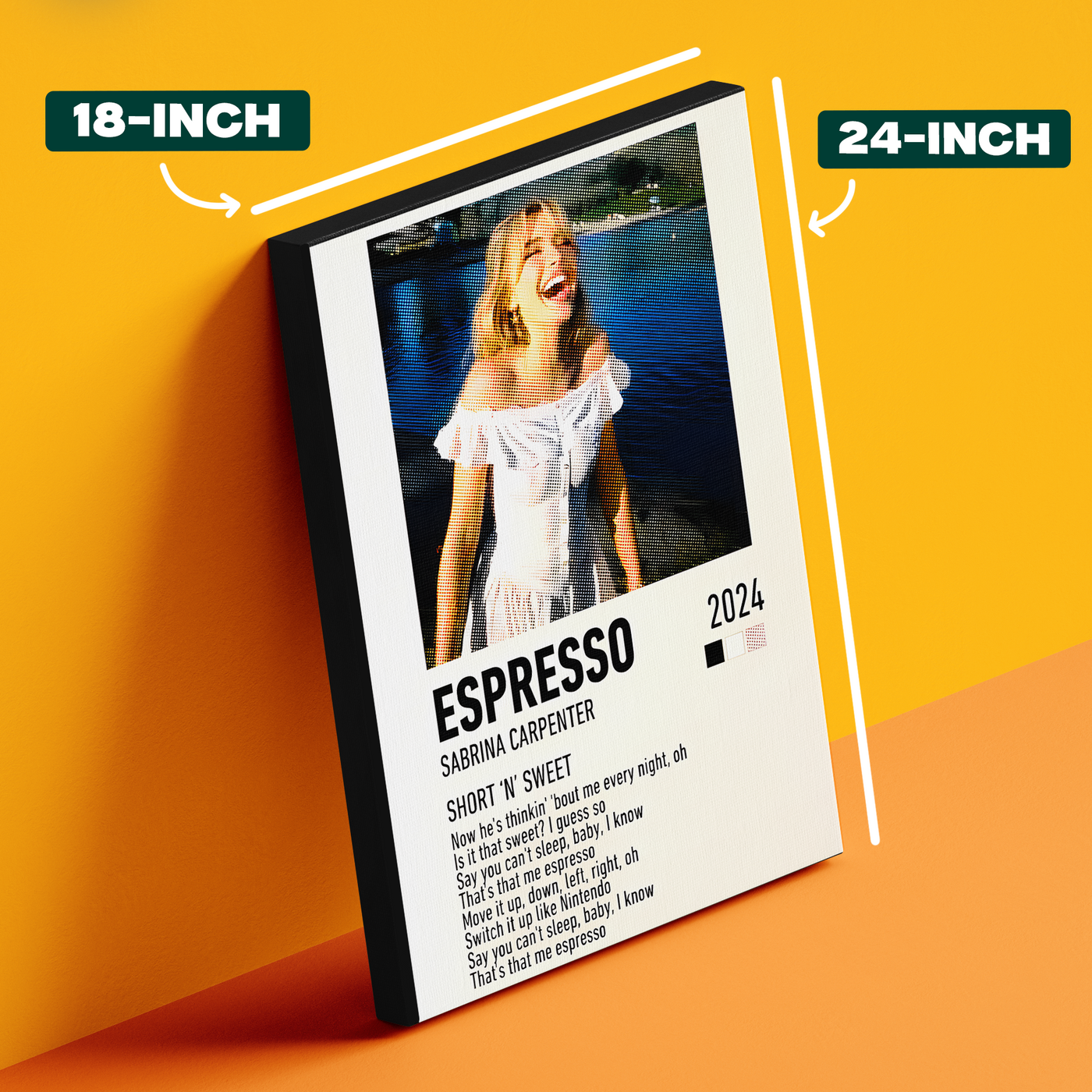 Espresso Sabrina Carpenter Poster