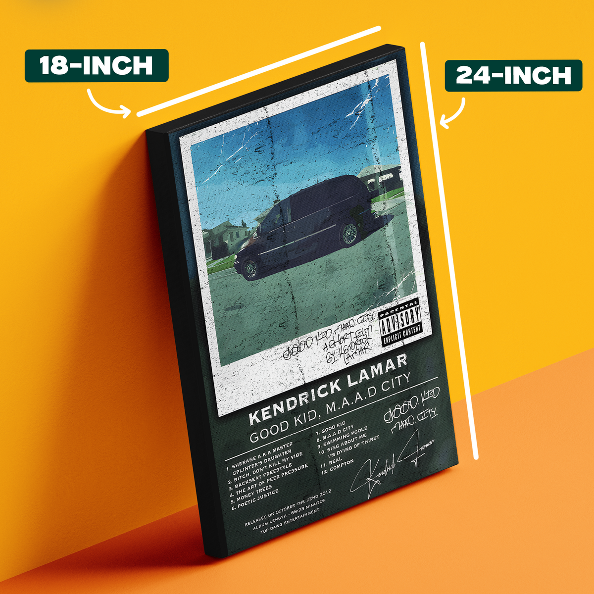 Kendrick Lamar Album Poster