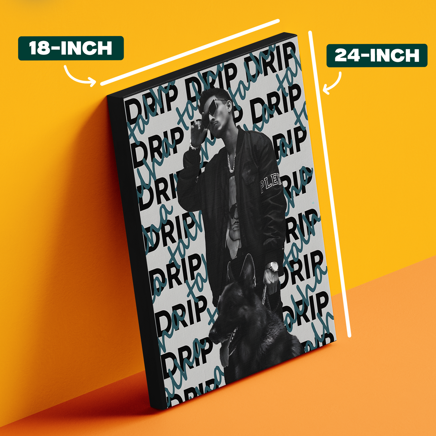 Talha Anjum Drip Poster
