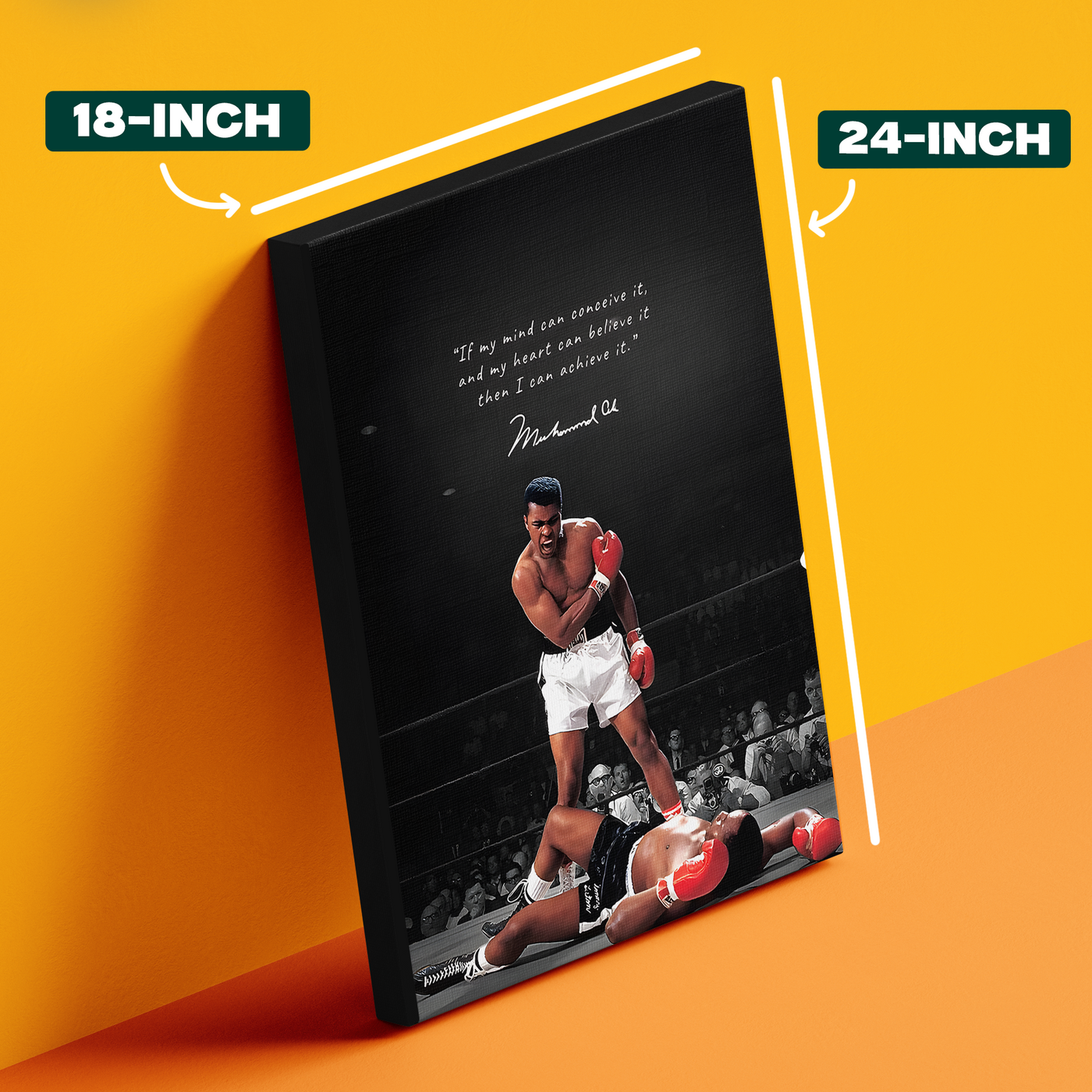 Muhammad Ali Boxing Poster