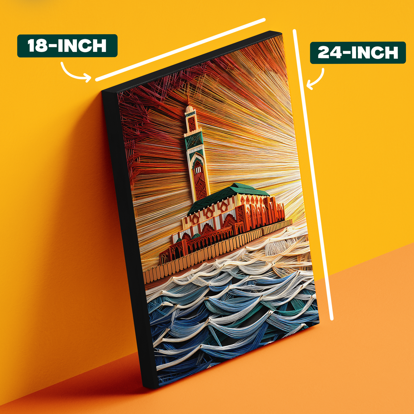 Mosque Minaret Sunset Poster