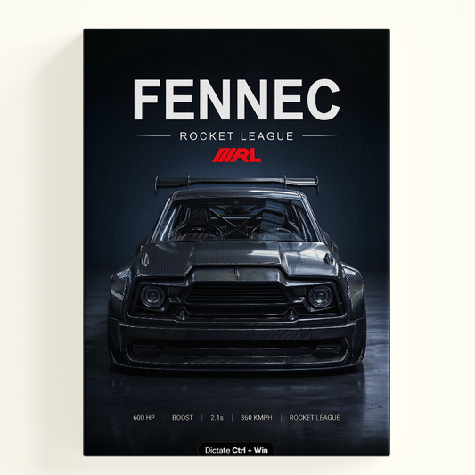 Fennec Nissan Skyline Poster