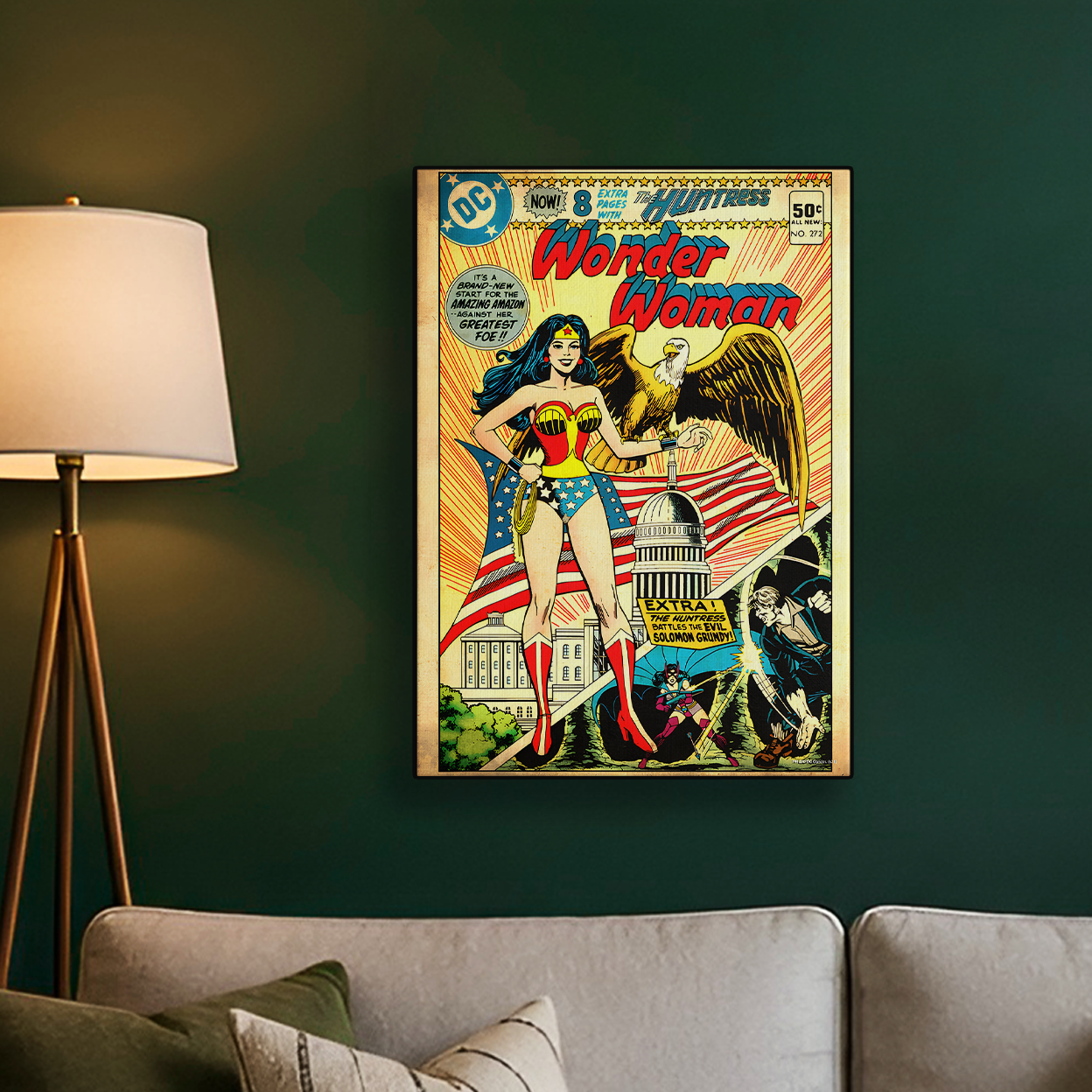 Wonder Woman Comic Poster