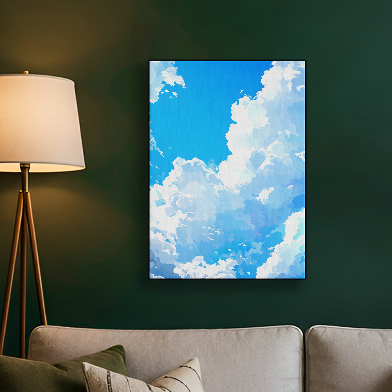 Cloudy Sky Poster