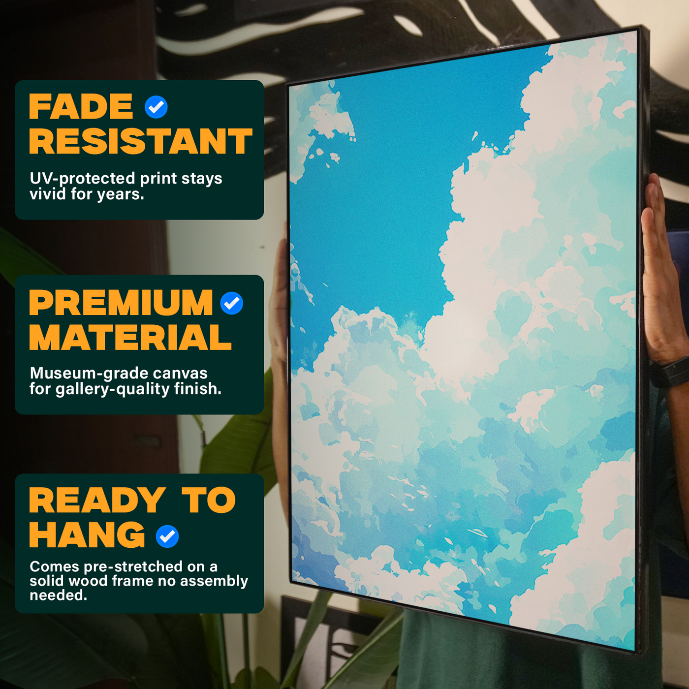 Cloudy Sky Poster
