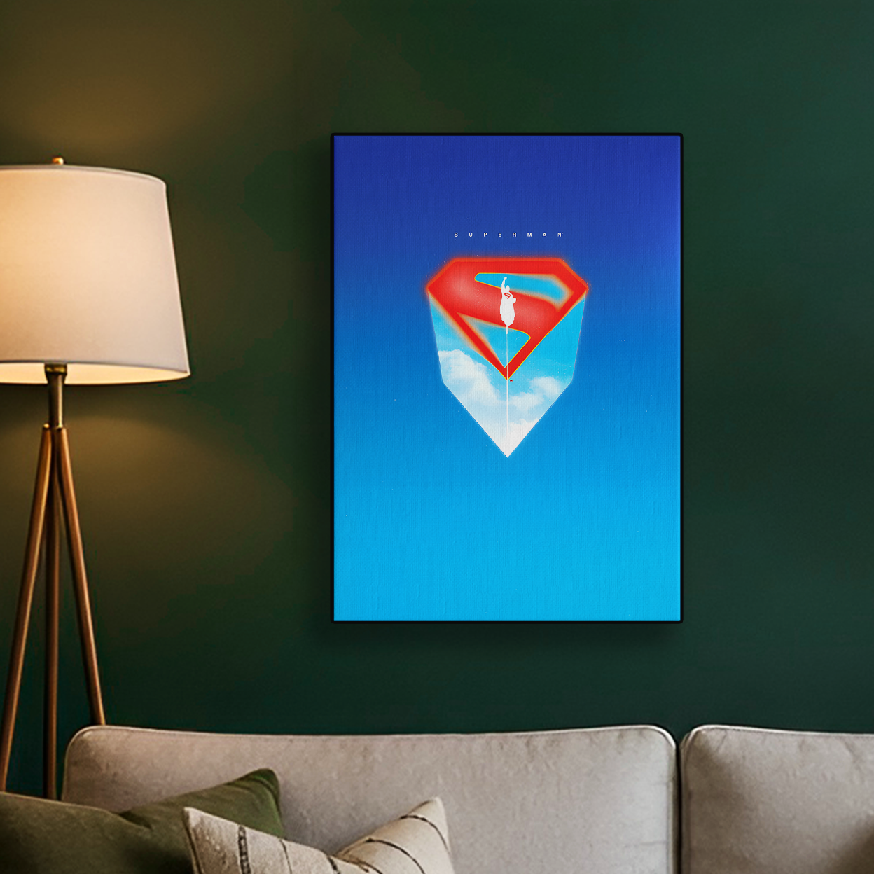 Superman Shield Poster