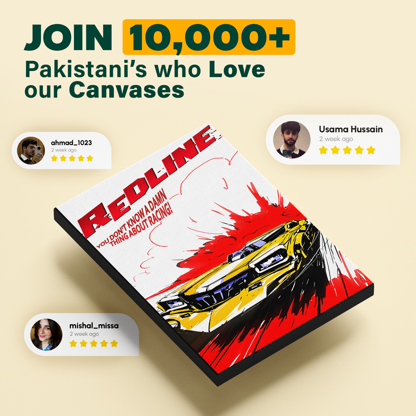 Redline Car Poster