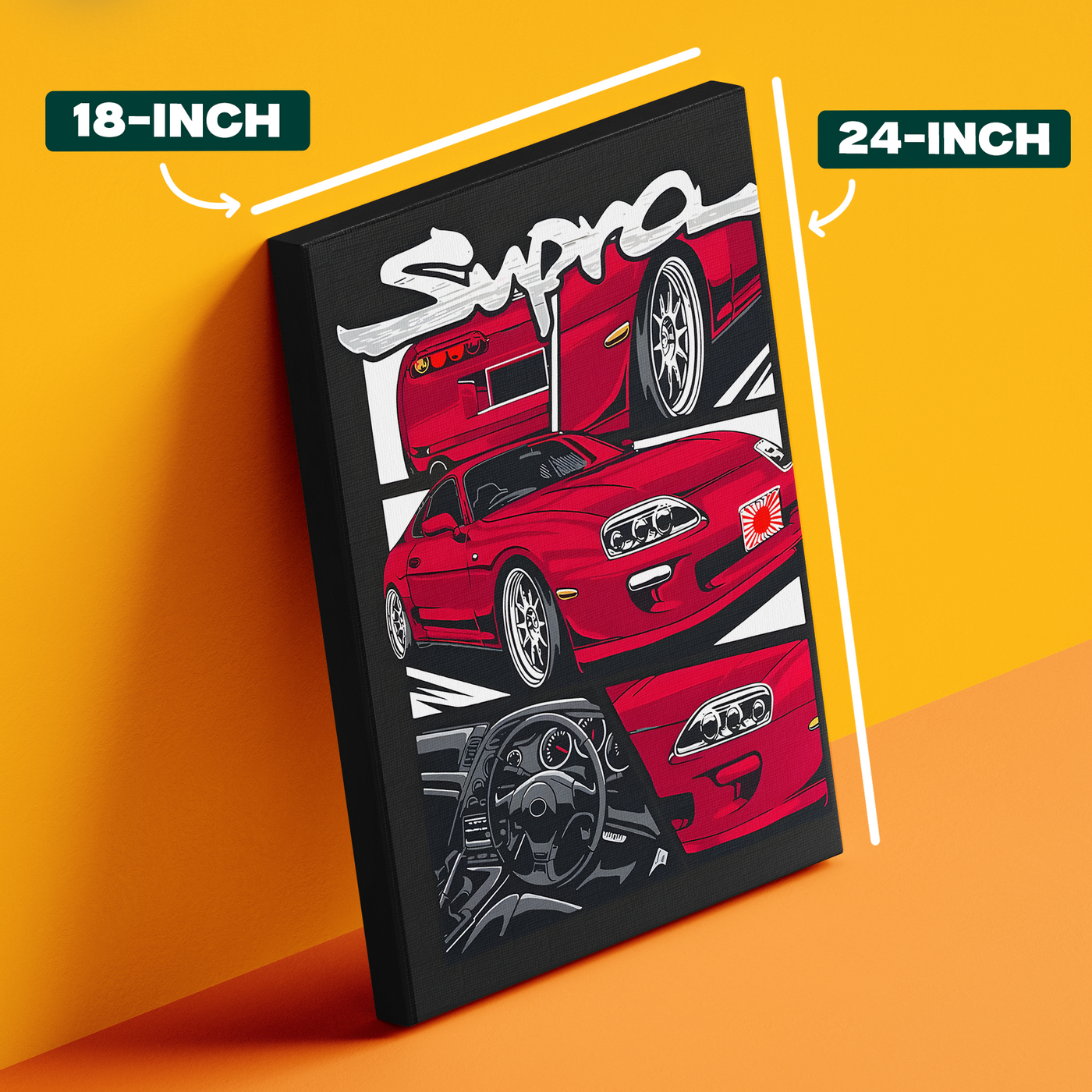 Red Supra Poster