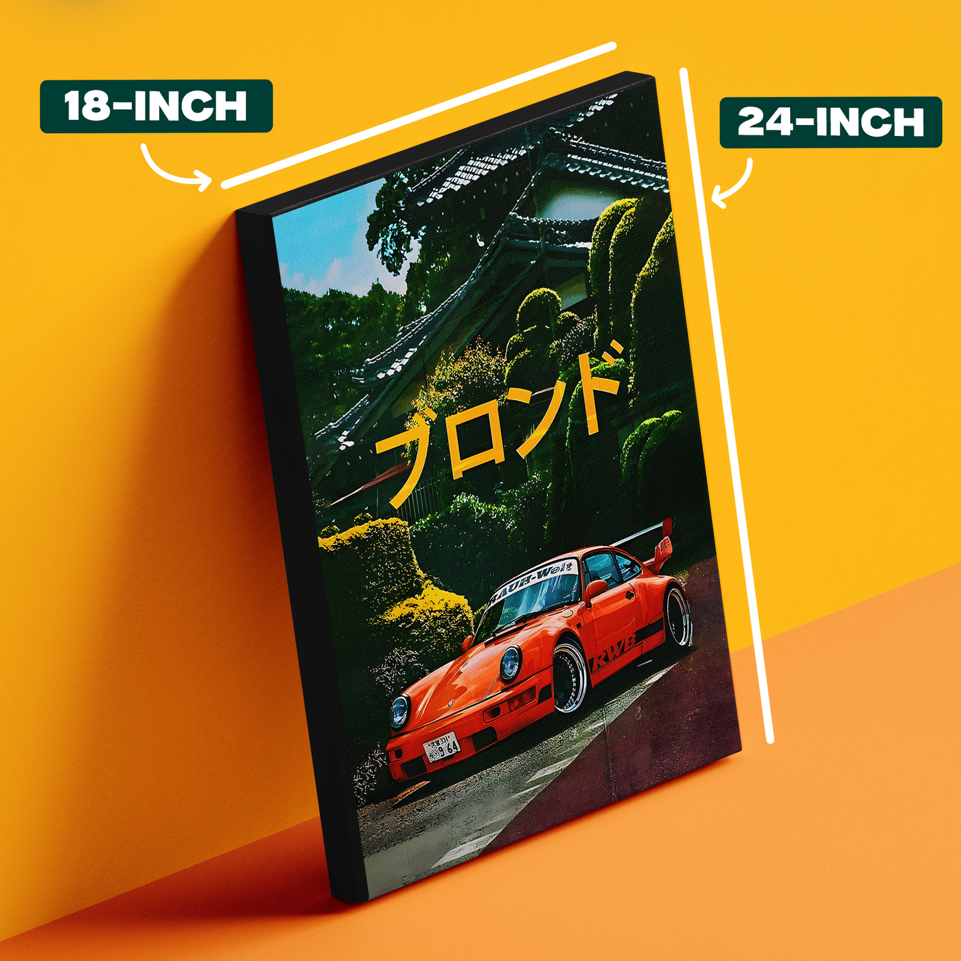 Japanese Car Poster