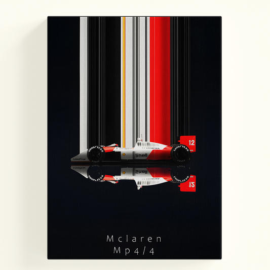 McLaren Abstract Stripes Poster